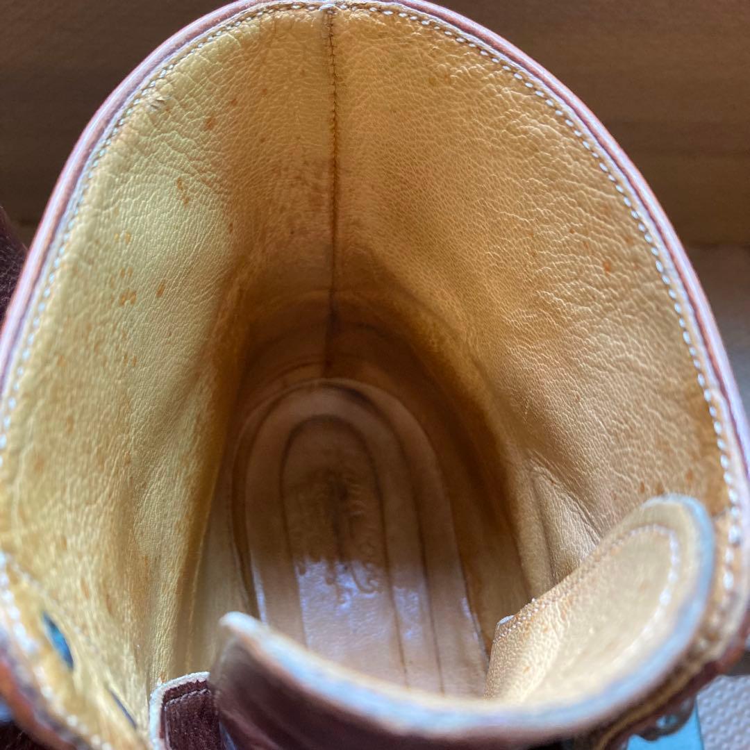 メ*ね様 希少デカタグ シャンボードブーツタイプ 廃盤品 ブラウン　UK7.5