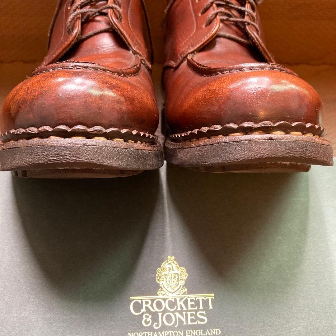 メ*ね様 希少デカタグ シャンボードブーツタイプ 廃盤品 ブラウン　UK7.5