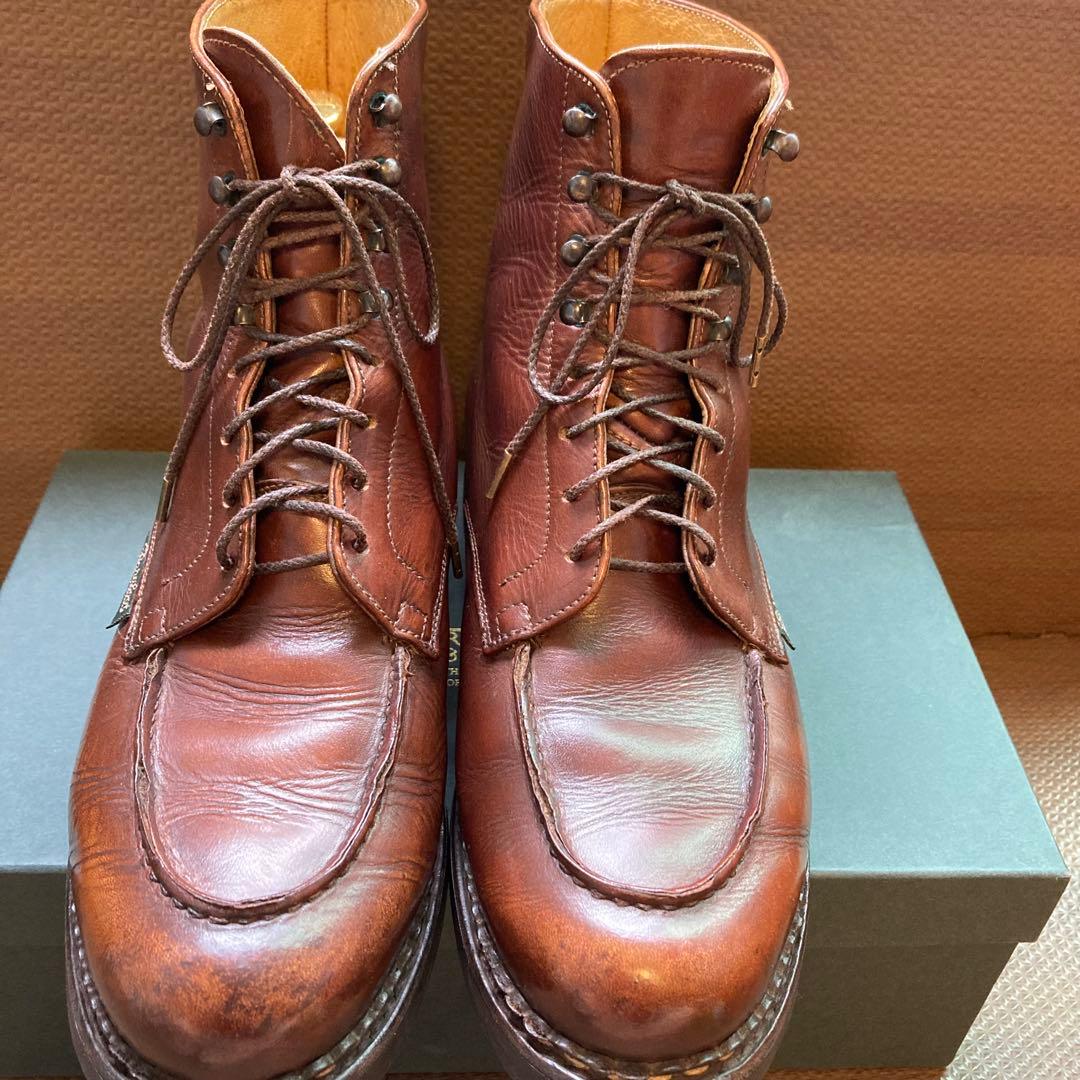 メ*ね様 希少デカタグ シャンボードブーツタイプ 廃盤品 ブラウン　UK7.5