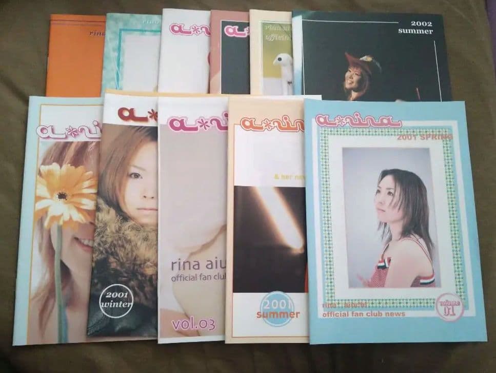 愛内里菜 ファンクラブ 会報 vol.01-40（セット）