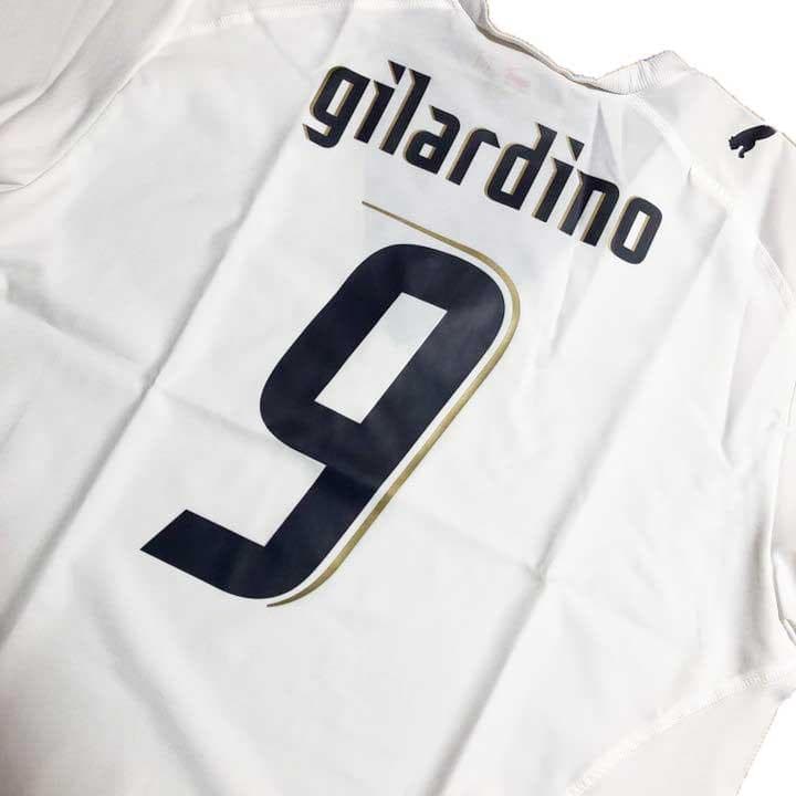 新品 PUMA 06W杯 イタリア代表 ユニフォーム Gilardino XL