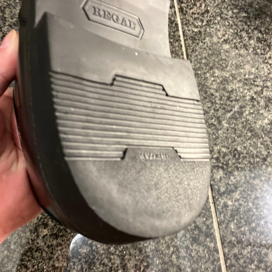 REGAL リーガル ビジネスシューズ JU15 レースアップ Uチップ 黒