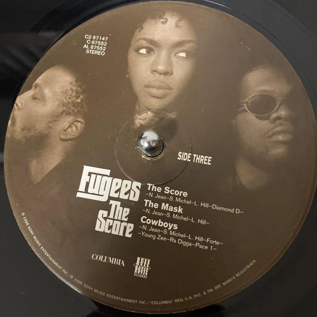 Fugees / The Score ２枚組12インチレコード　オリジナル盤