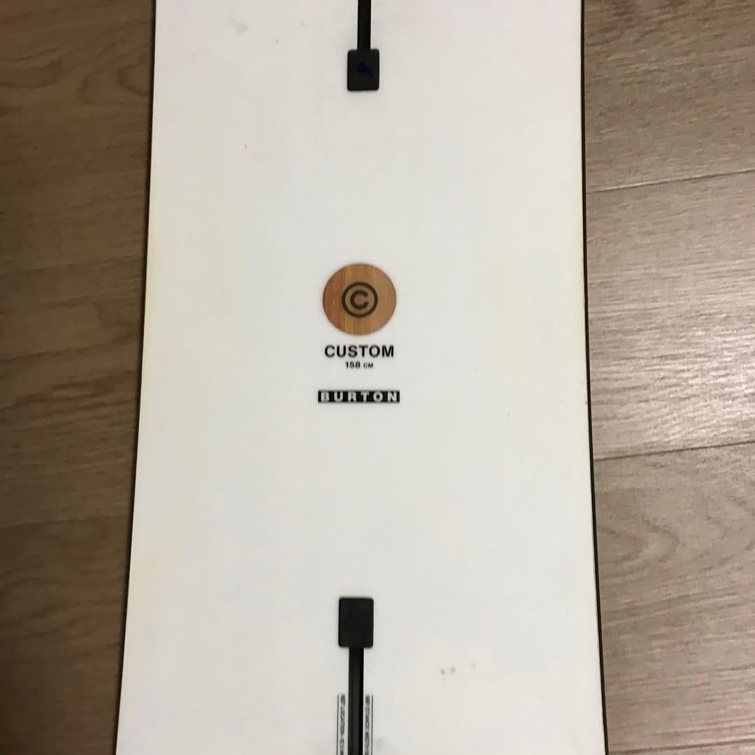 マ*ー様 Burton Custom キャンバー 158 カスタム ホワイト22