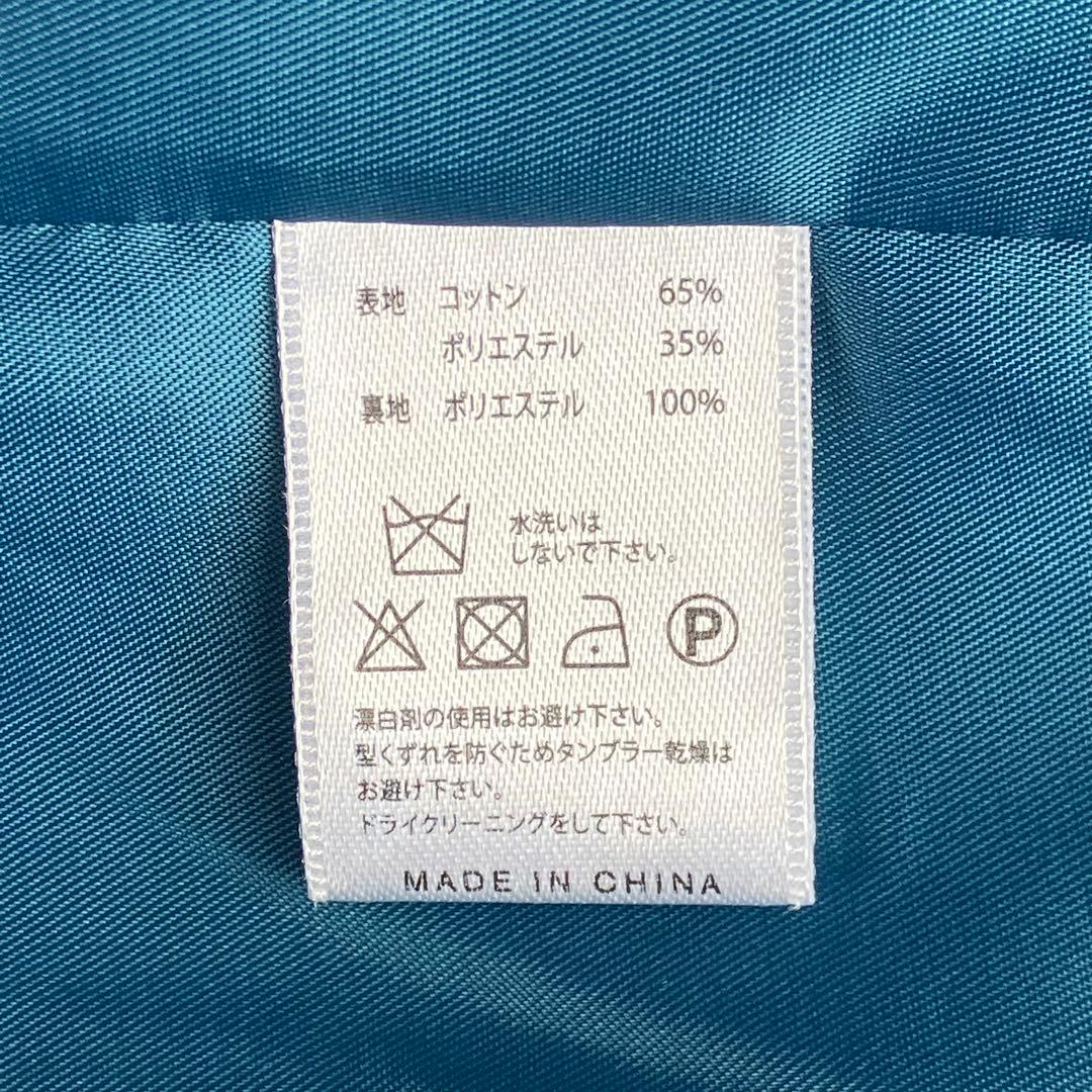 gigot メゾンジゴ ゴブラン織り総柄ロングコート L 花柄 2way襟