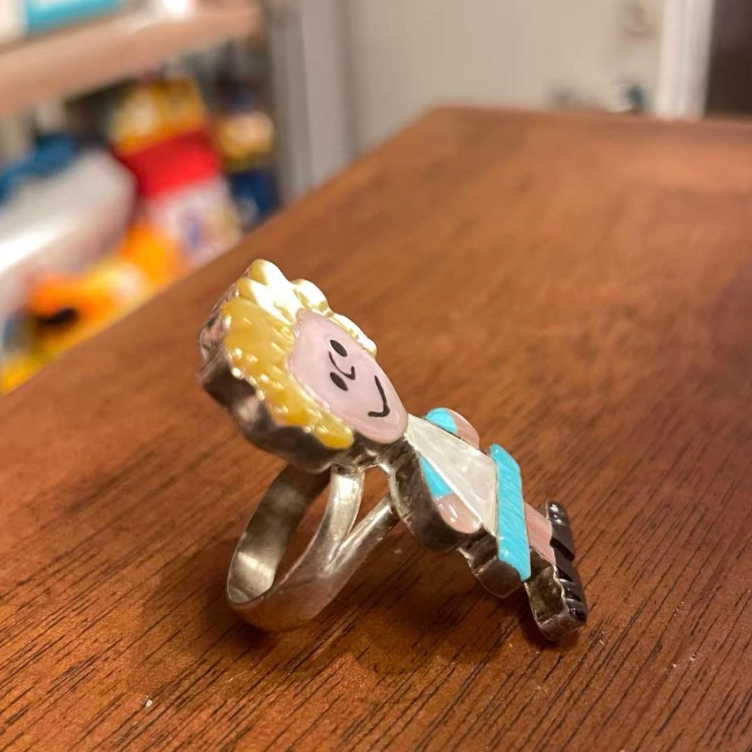 【最終値下げ】 ZUNI スヌーピー サリー リング ズニ族