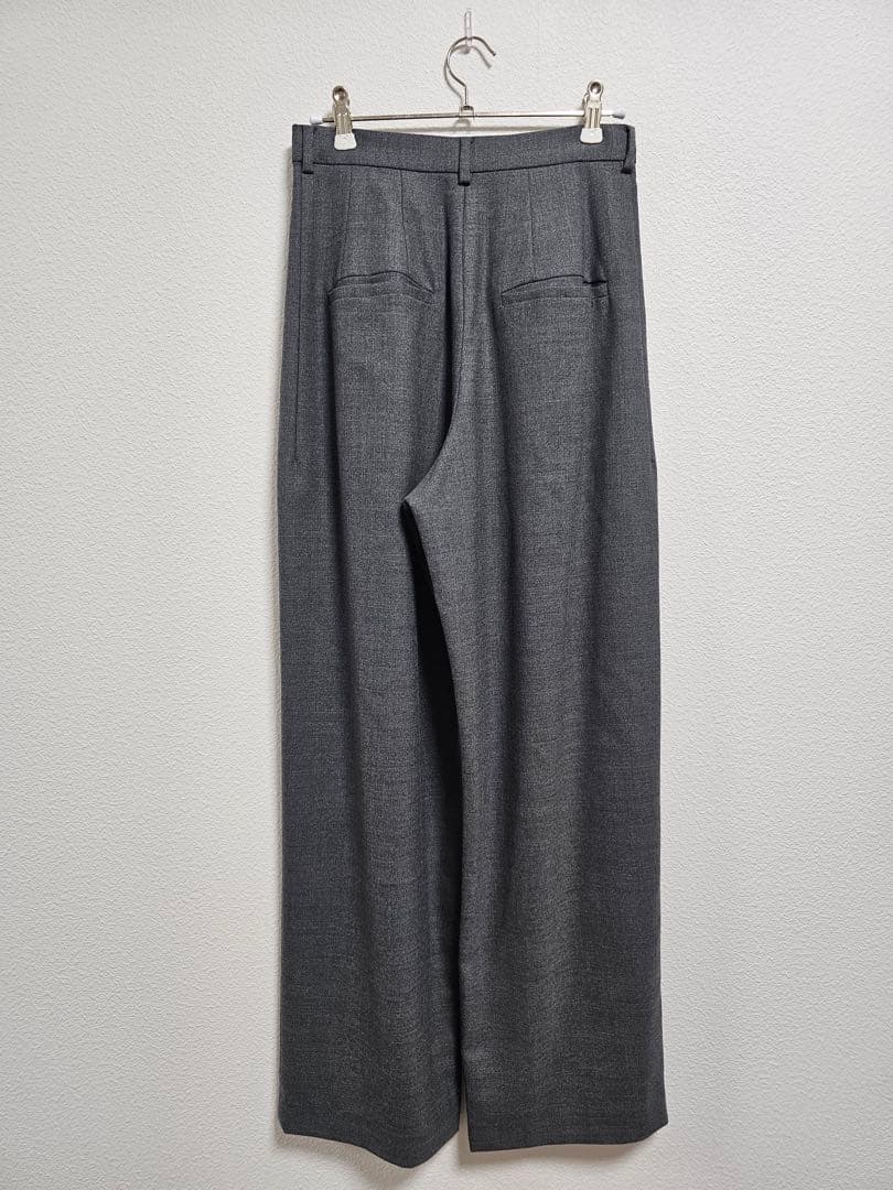 新品未使用＊CLANE WOOL BASIC TUCK PANTS サイズ1