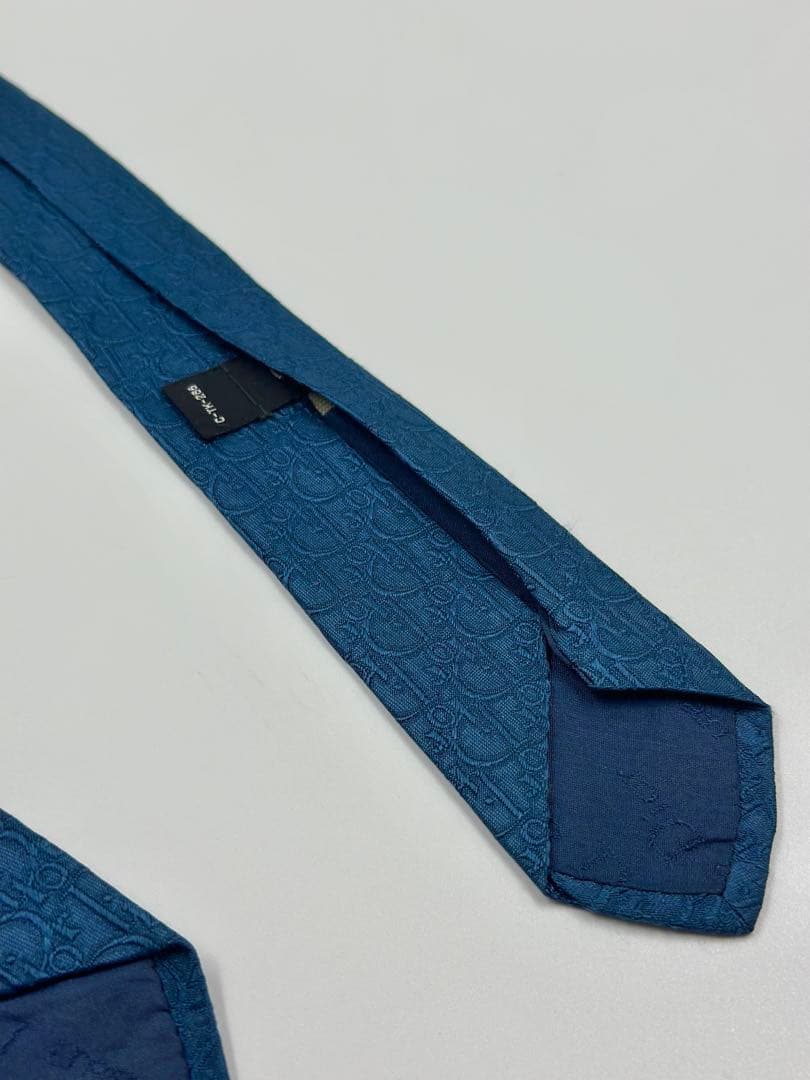 ✨️美品✨️ クリスチャンディオール ネクタイ トロッター ブルー 青色