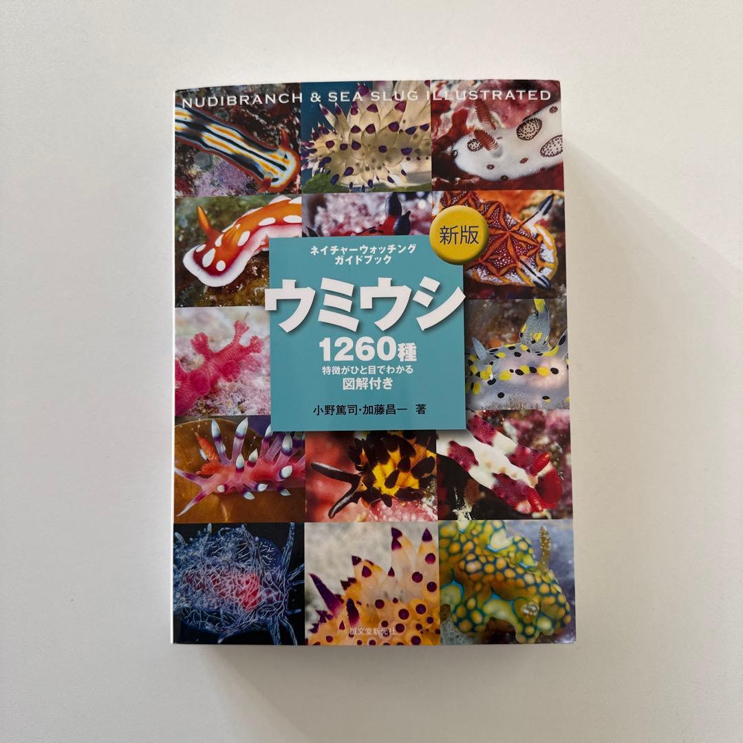 新版　ウミウシ 特徴がひと目でわかる図解付き 1260種