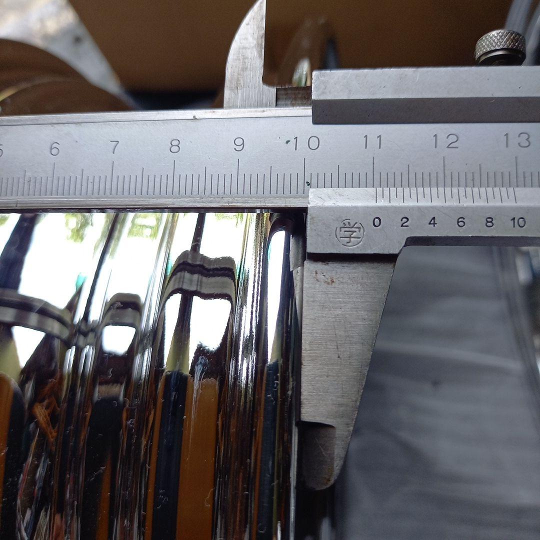 綺麗クローム仕上げ 5スポークホイール 10インチ