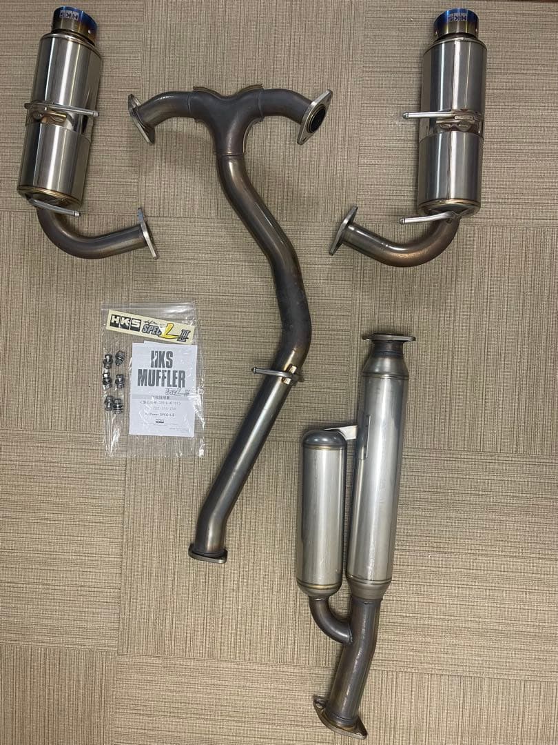 HKSマフラー　GR86 BRZ ハイパワー スペックL II