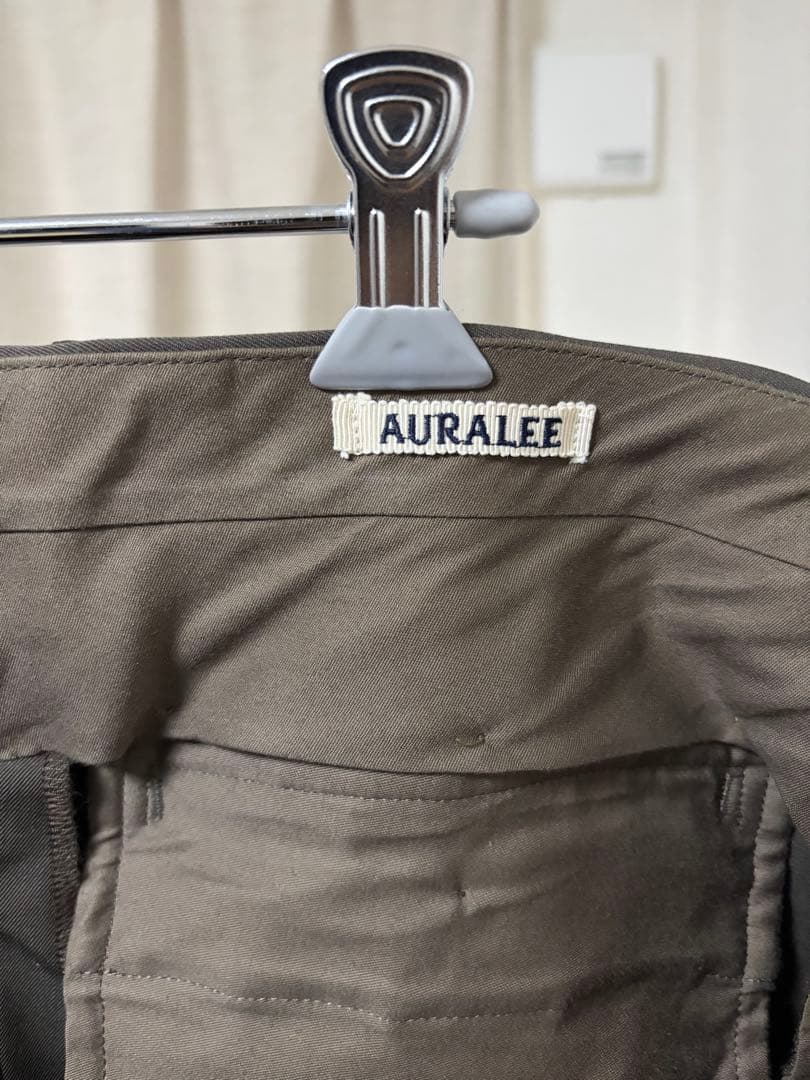 パンツ AURALEE Light Wool Max Gabardine Slacks