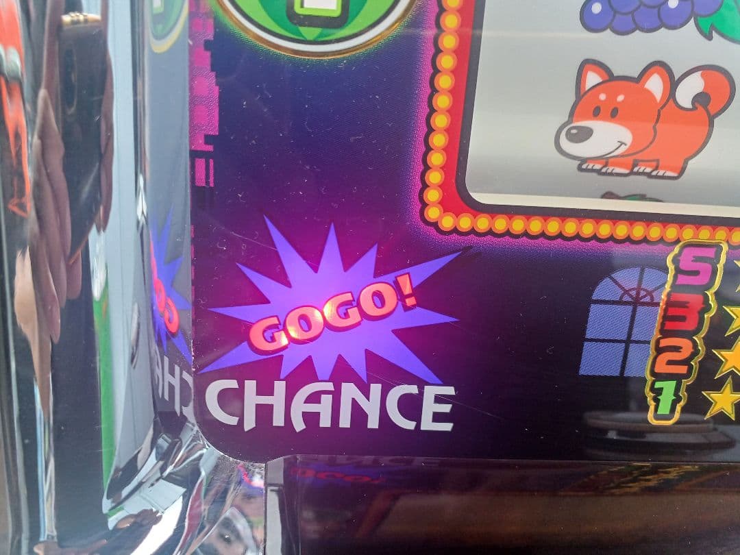 【送料無料】ファンキージャグラー　ジャグランプ付き　5号機