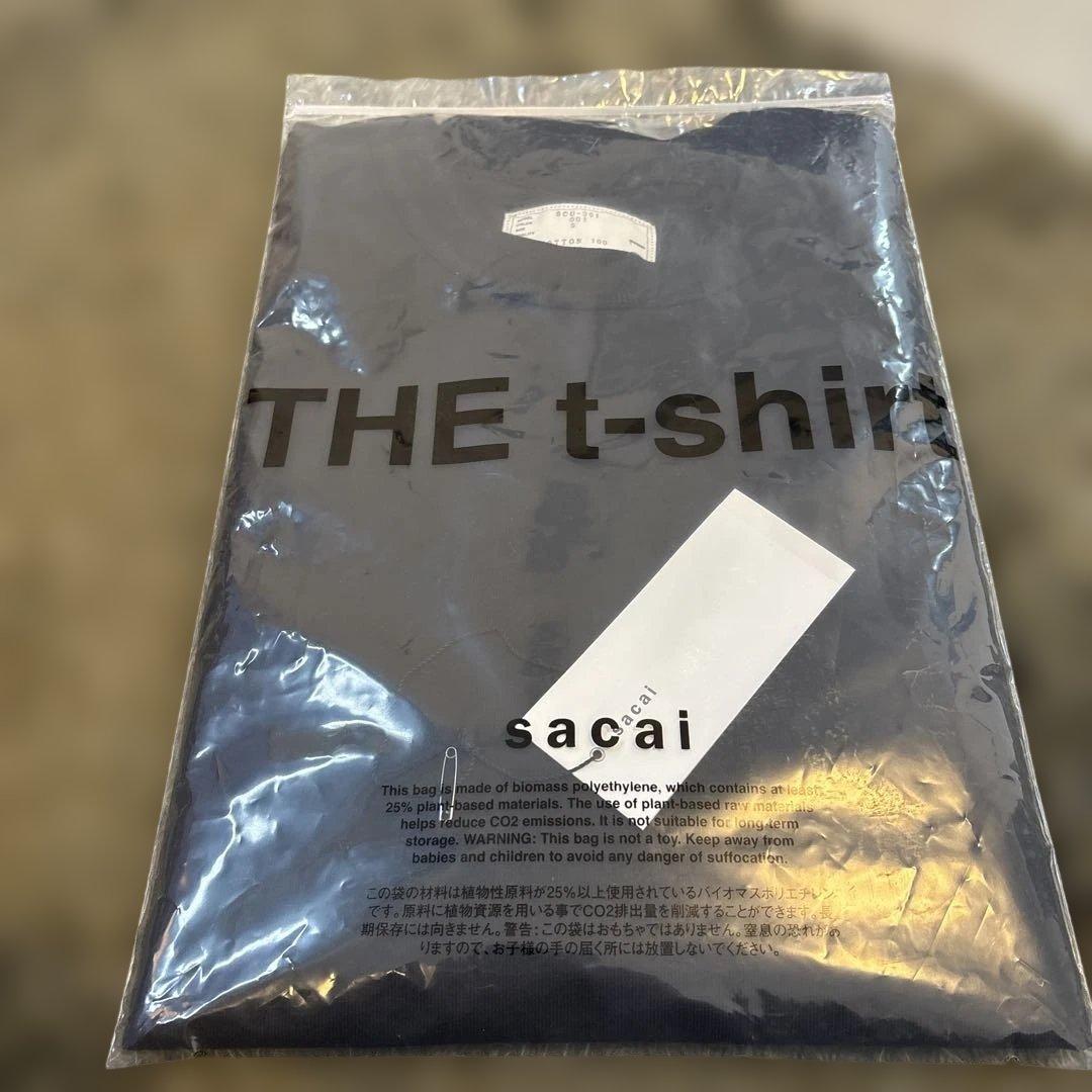 sacai THE t-shirt SCU-301 サイズ5 ブラック1枚
