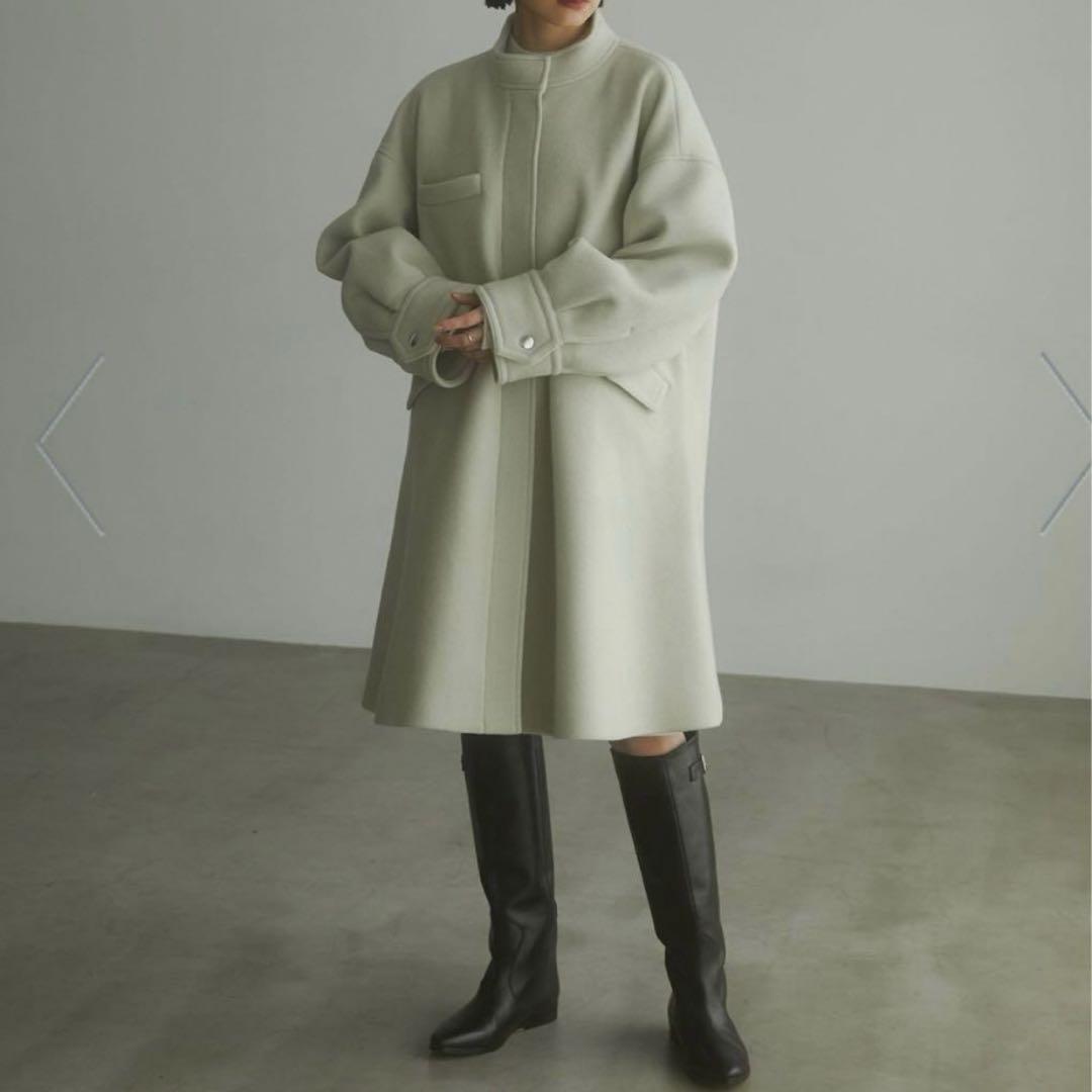 エメルリファインズ　モッズライク　Aライン　コート