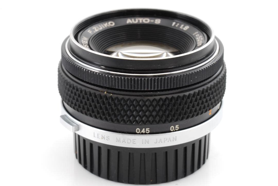 【整備済・美品】Olympus F.ZUIKO AUTO-S 50mm F1.8