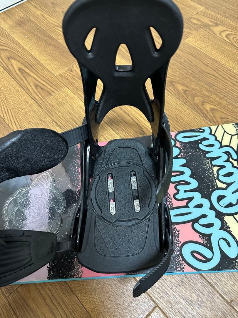 3セットSABRINAスノー ボード135cmビンディング付ブツ24cm