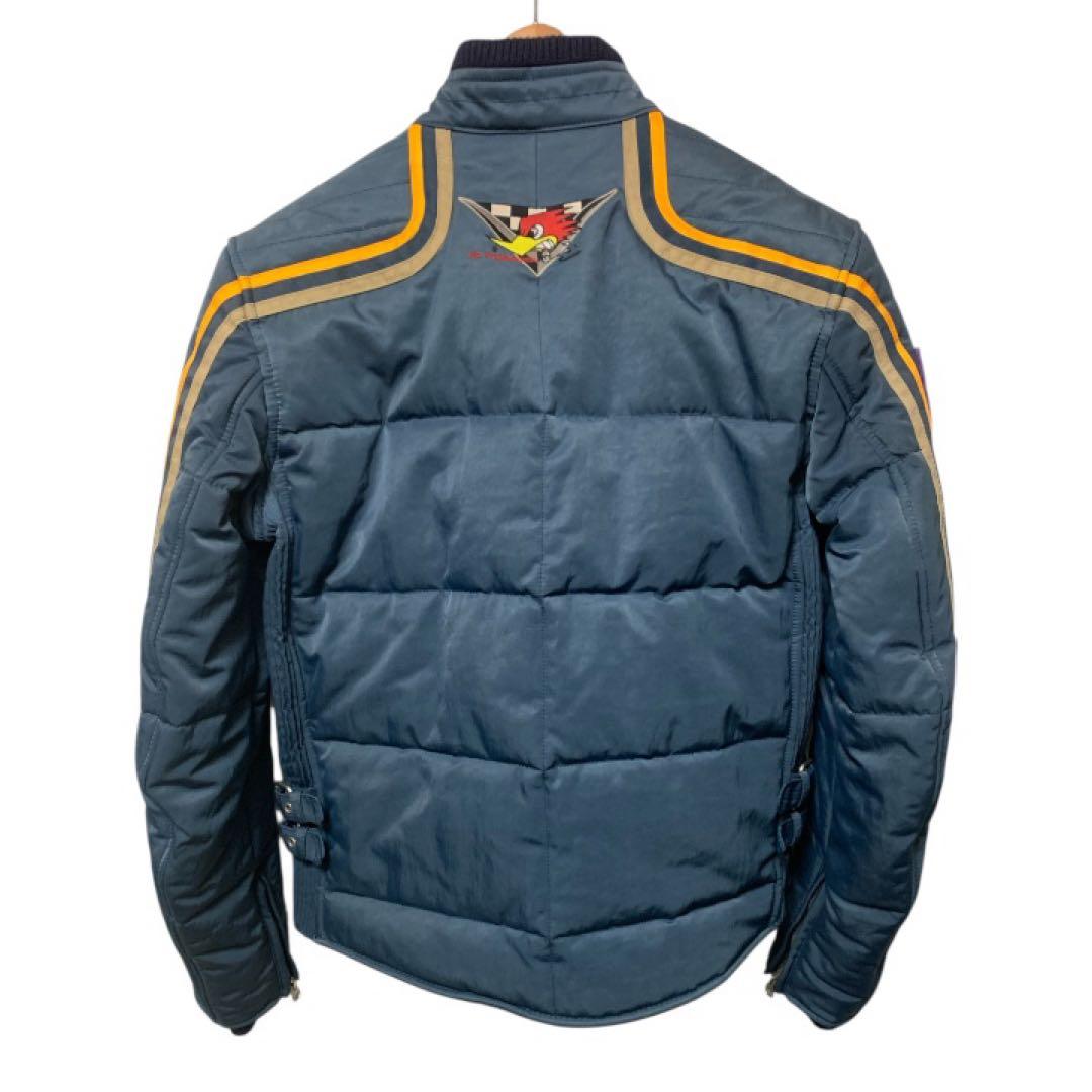 状態良好！Clay Smith CSY-7213ライダースジャケット刺繍ワッペン