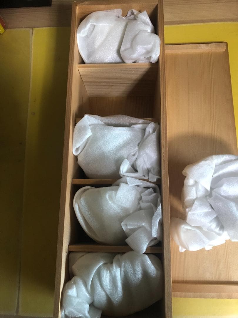 焼*ん様 超希少　九谷焼 人間国宝吉田美統 汲出茶碗 梗分