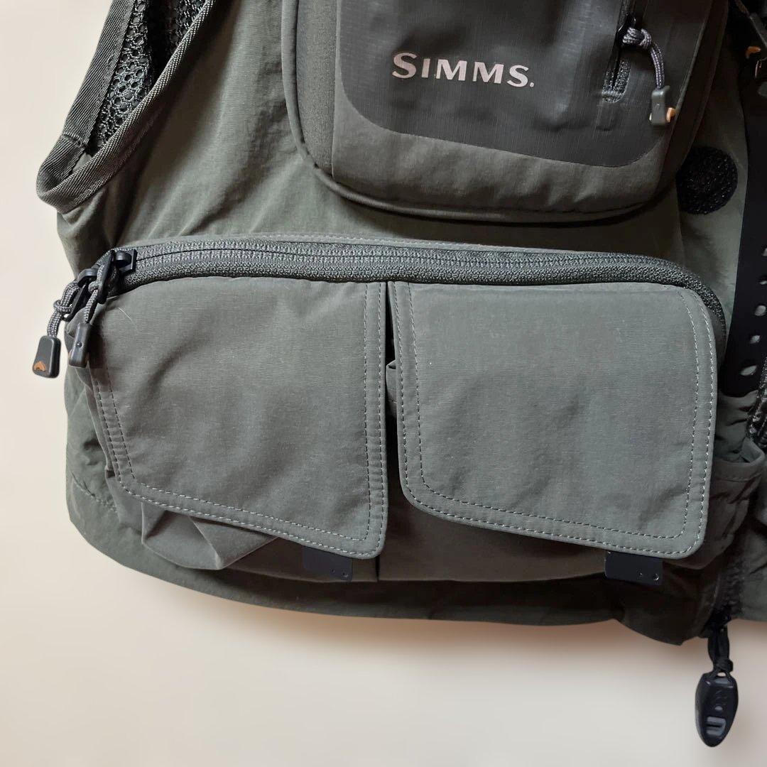 SIMMS フィッシングベスト XL カーキ