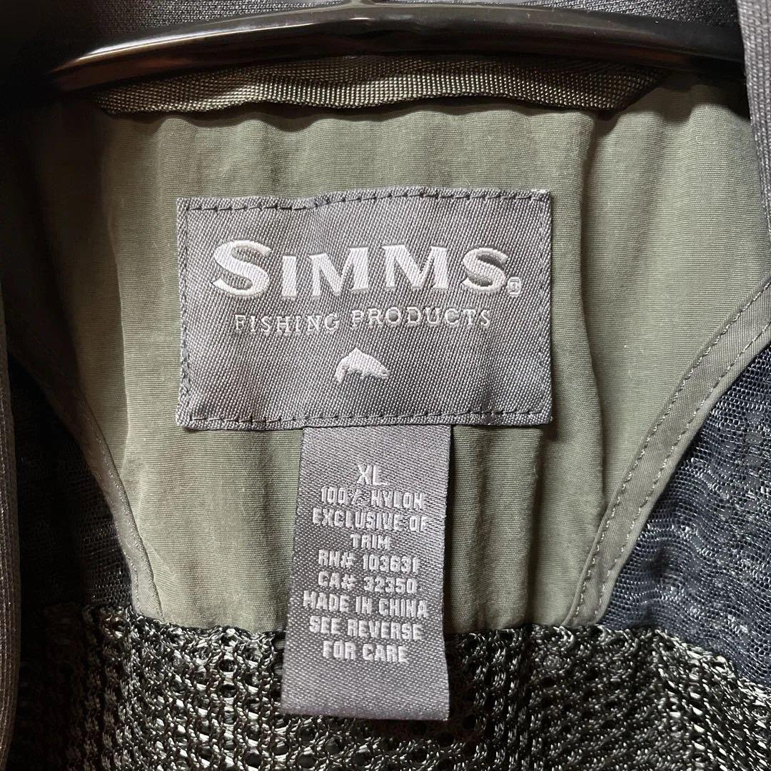 SIMMS フィッシングベスト XL カーキ