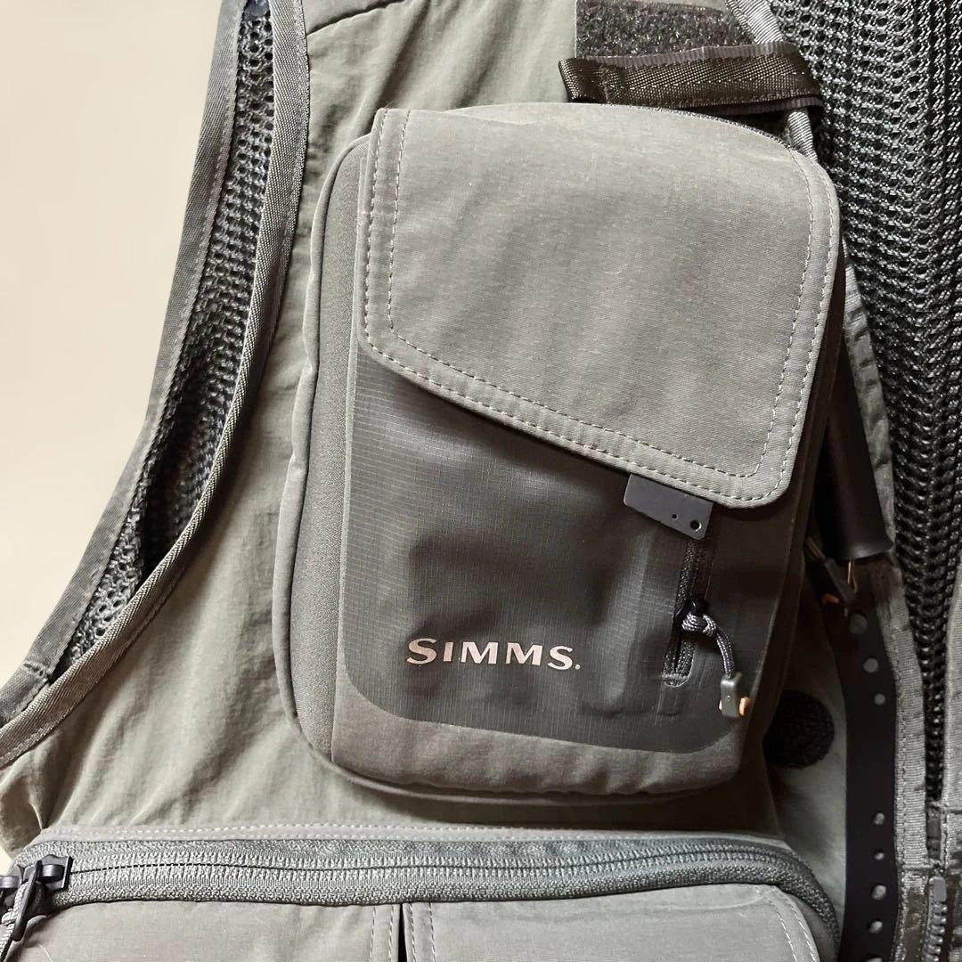 SIMMS フィッシングベスト XL カーキ