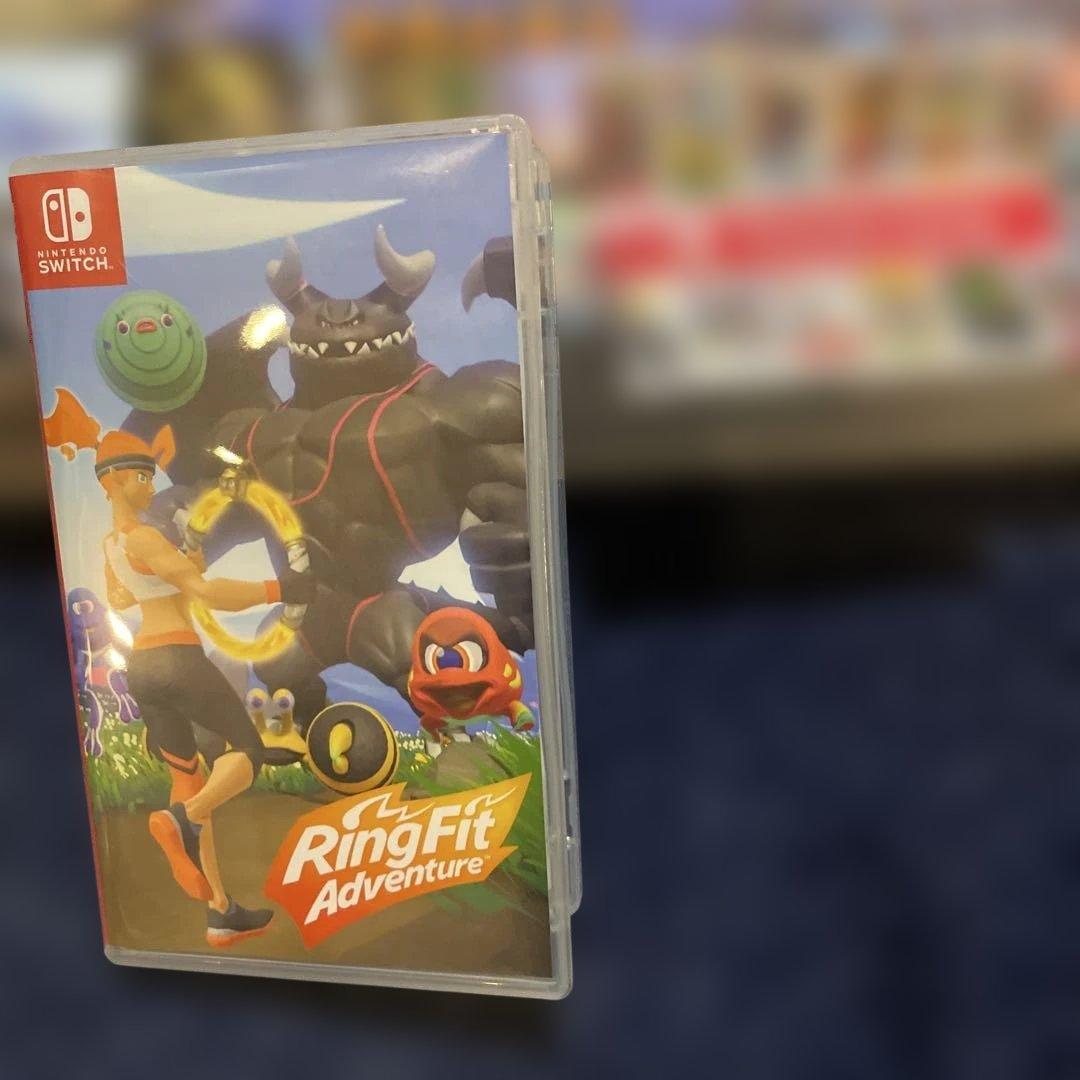 Switch本体、リングフィットアドベンチャー