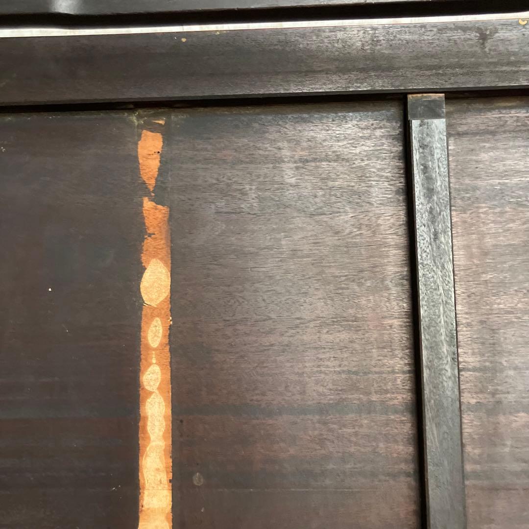 昭和レトロ 古家具 銘木 欅 座卓 ちゃぶ台 センターテーブル アンティーク家具