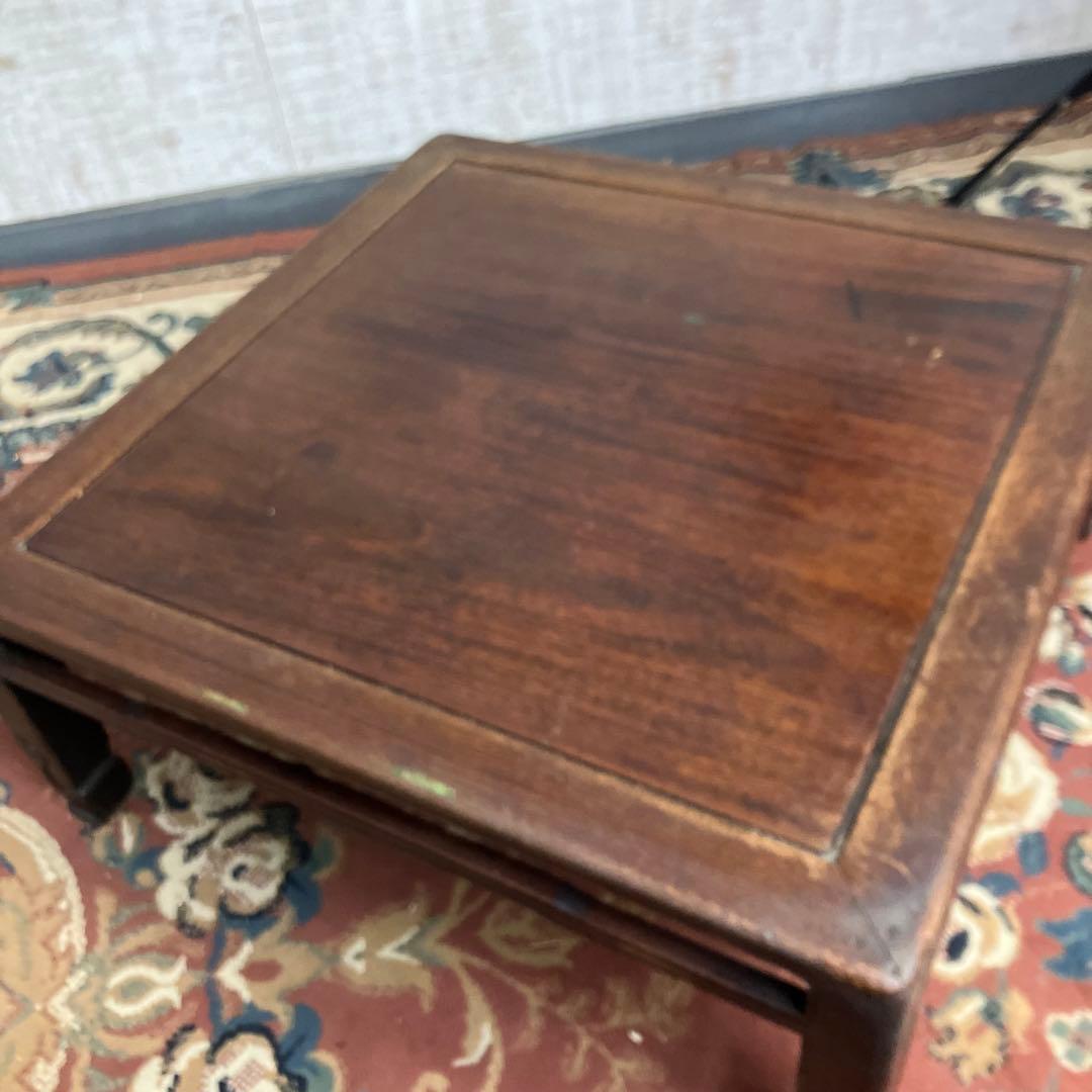 昭和レトロ 古家具 銘木 欅 座卓 ちゃぶ台 センターテーブル アンティーク家具