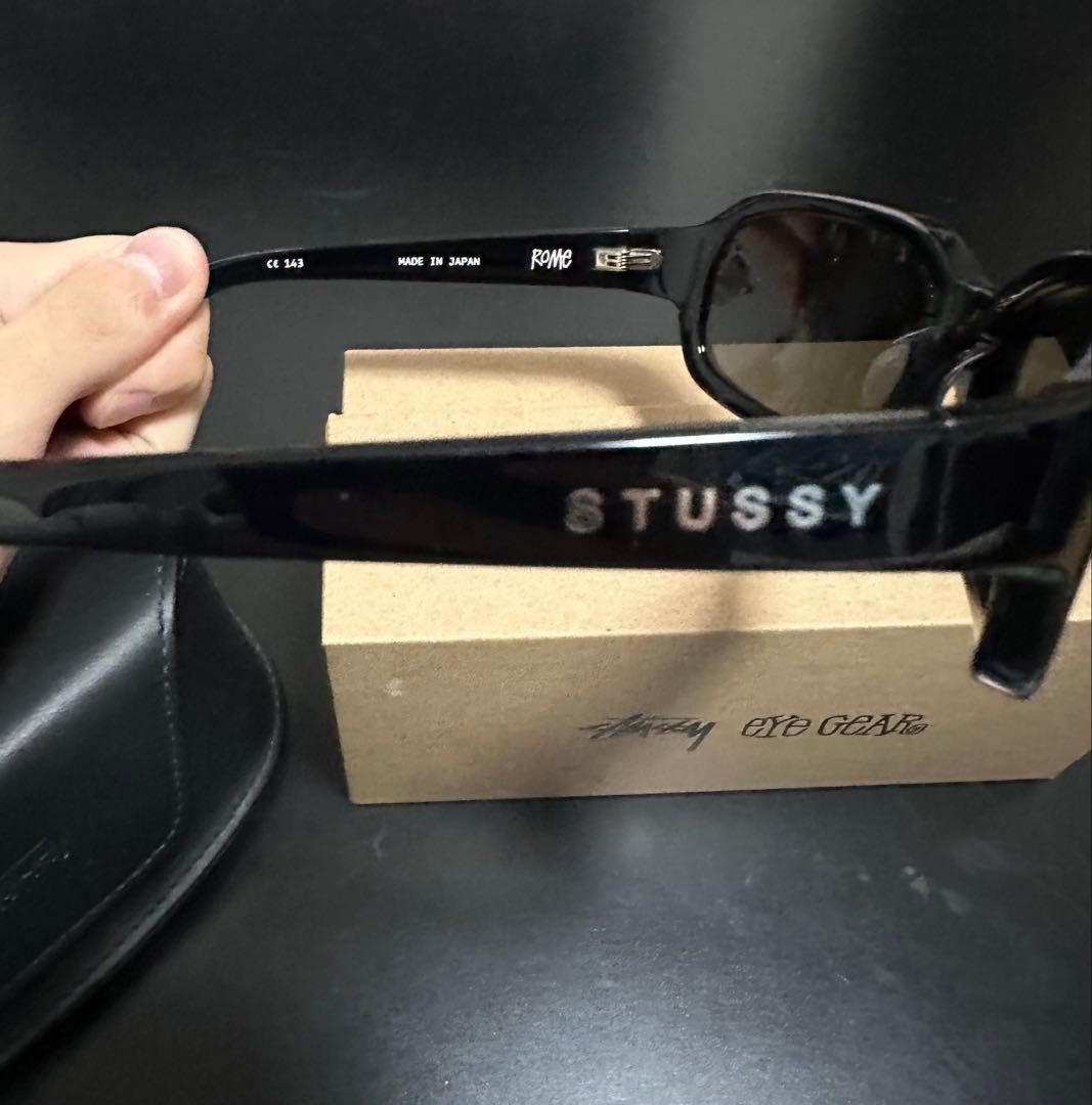 Stussy Eye Gear ブラック サングラス