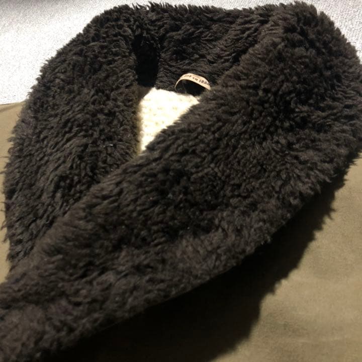 70s80s French製 ヴィンテージ カナディアンjk コート ボア 古着