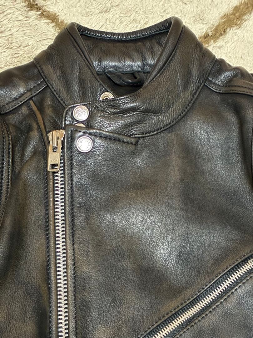 t*n様 AGE OF GLORY ロッカージャケットレザーブラック L