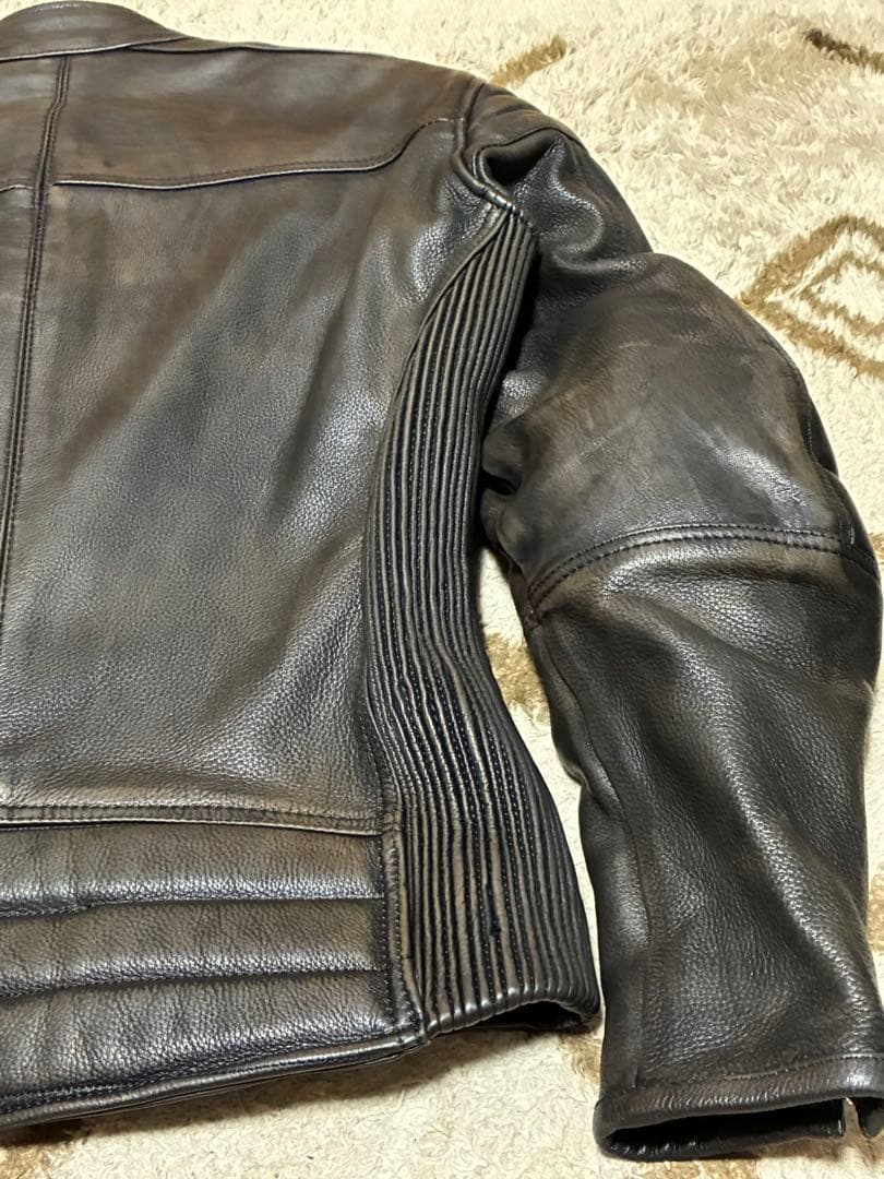 t*n様 AGE OF GLORY ロッカージャケットレザーブラック L