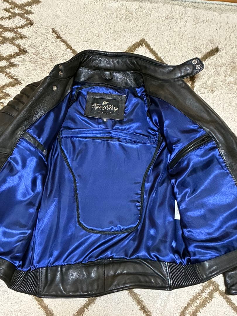 t*n様 AGE OF GLORY ロッカージャケットレザーブラック L