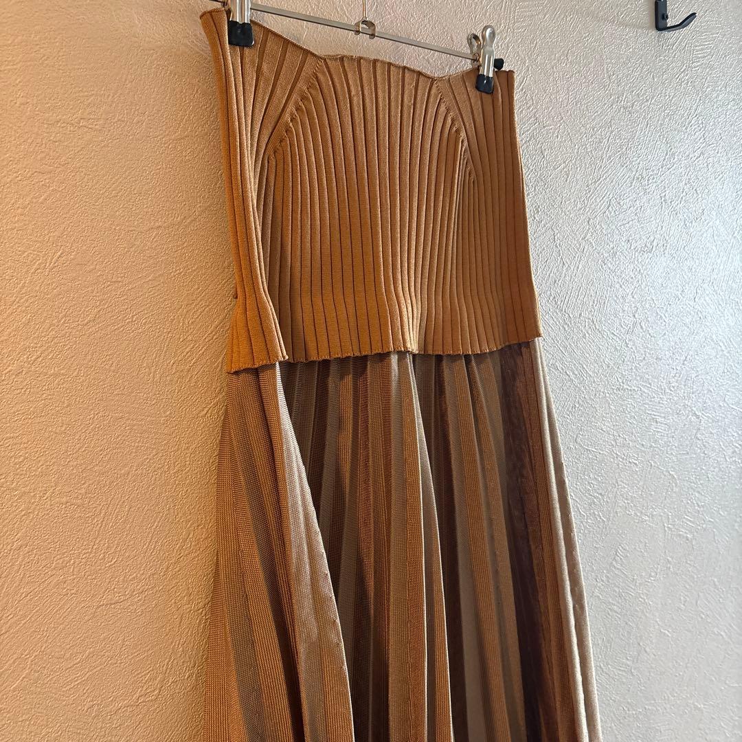 【美品】TOGA PULLA ワイドウエストバンドスカート