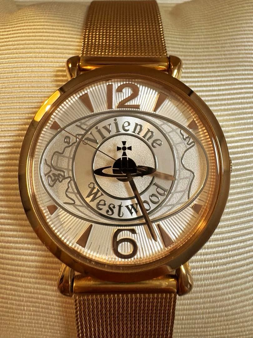 ヴィヴィアンウエストウッド VW-7765 ゴールド 腕時計 ワールドオーブ