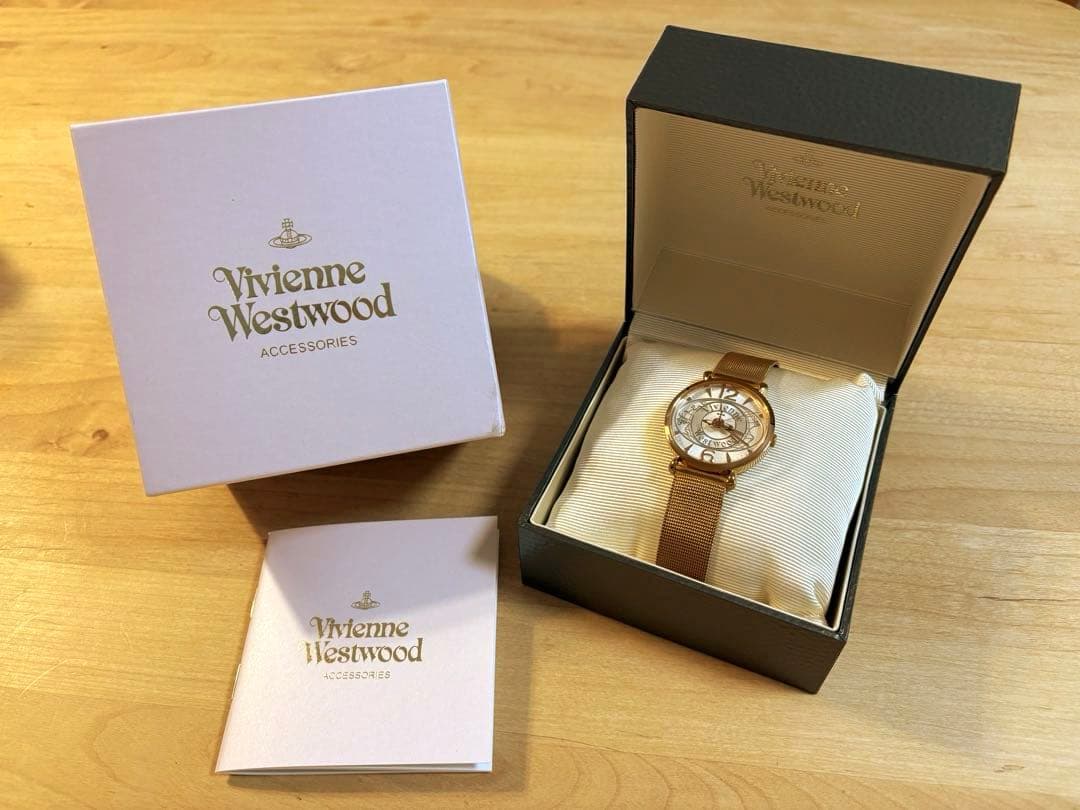 ヴィヴィアンウエストウッド VW-7765 ゴールド 腕時計 ワールドオーブ