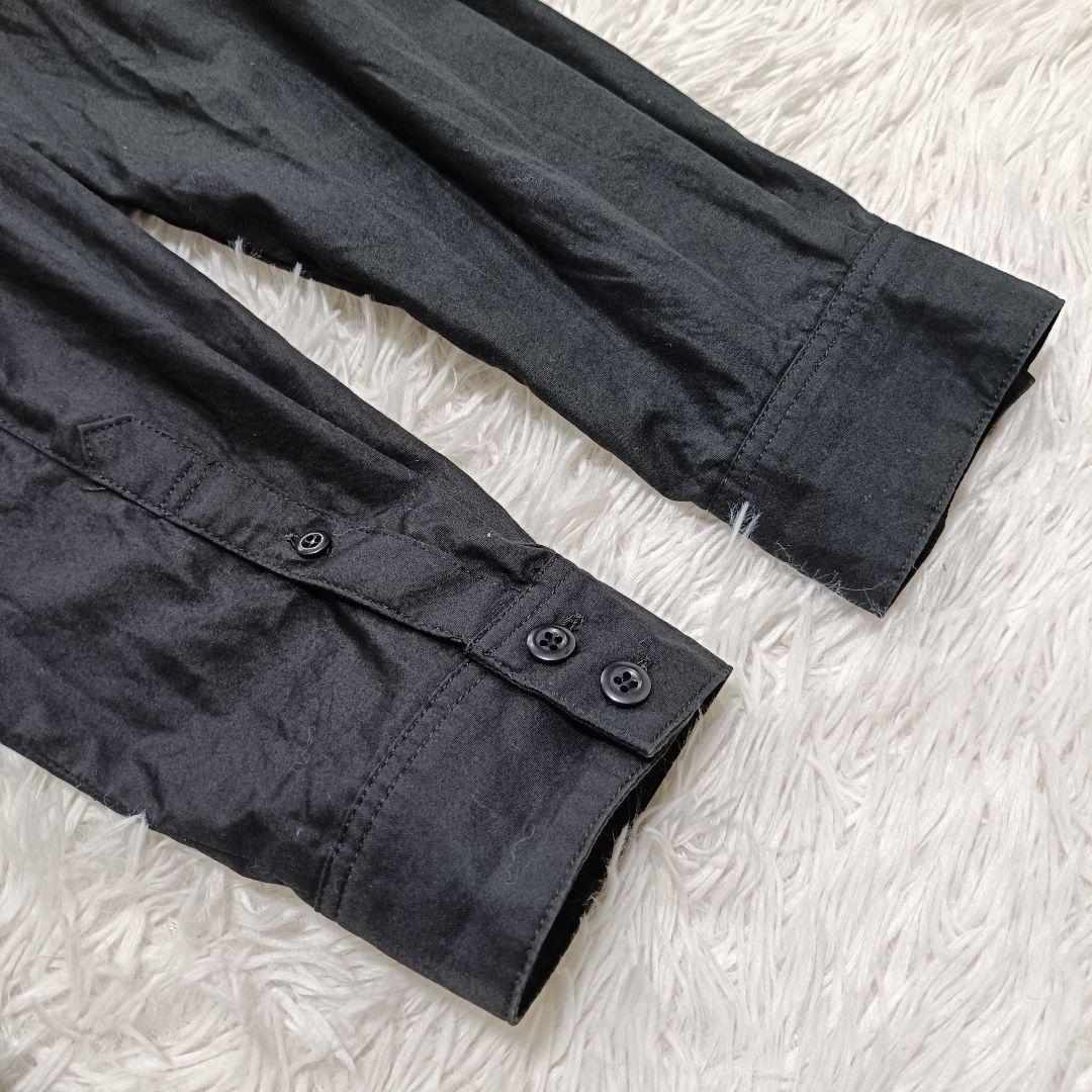 美品♪OLLEBOREBLA アルベロベロ 変形チュニックブラウス 異素材結合