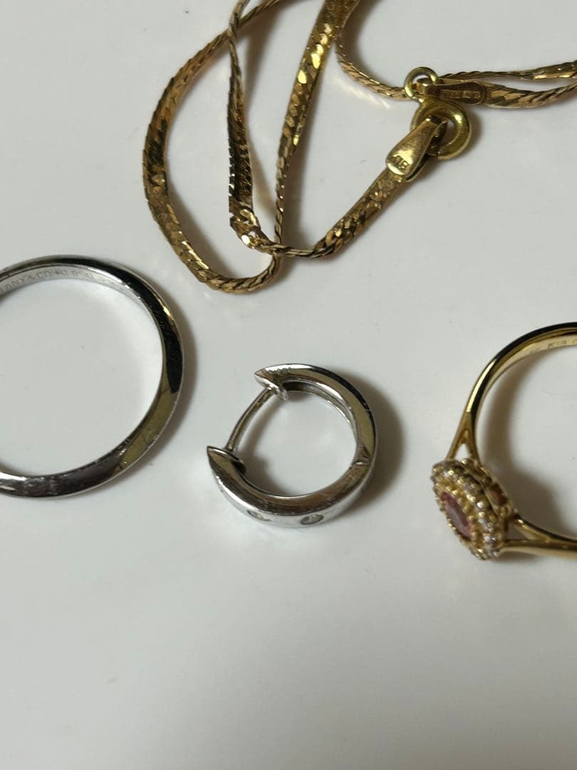 アクセサリー K18 pt950