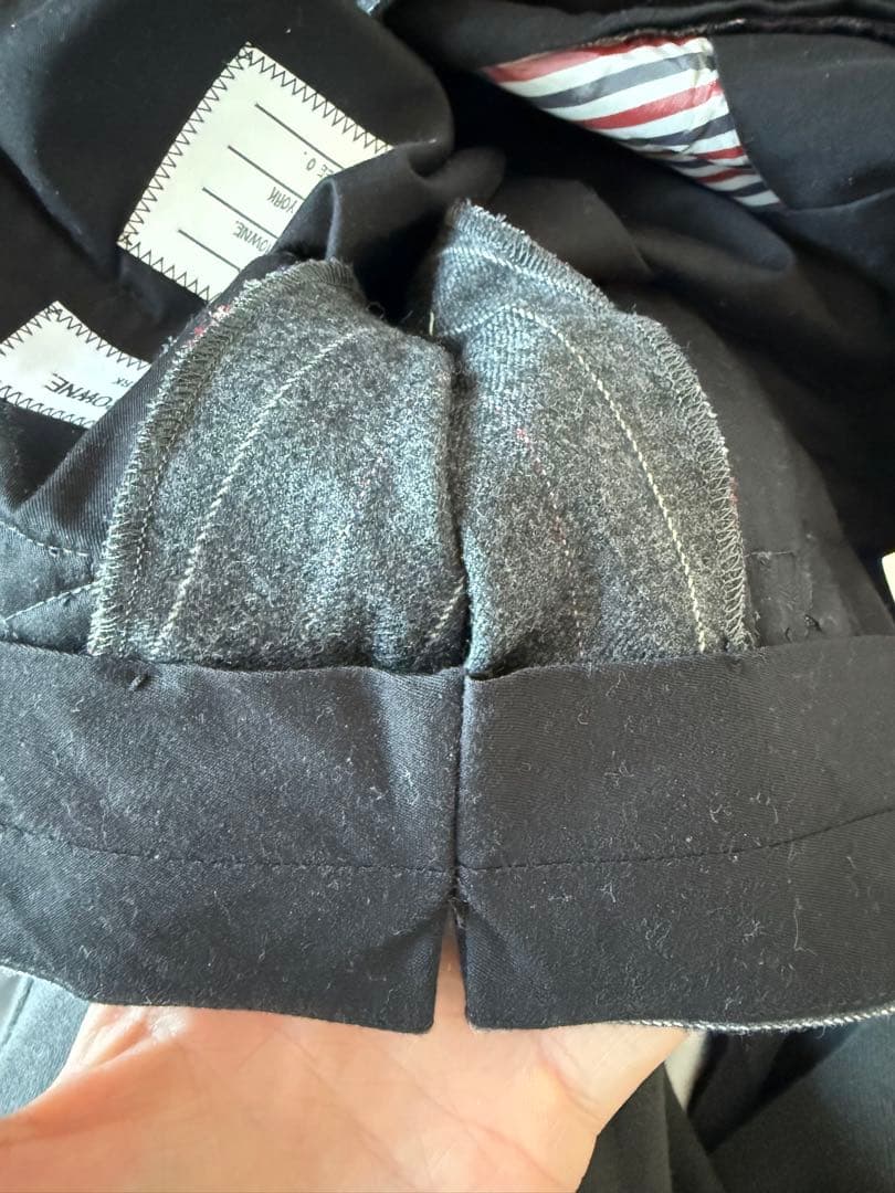 THOM BROWNE. ストライプ スラックス サイズ0