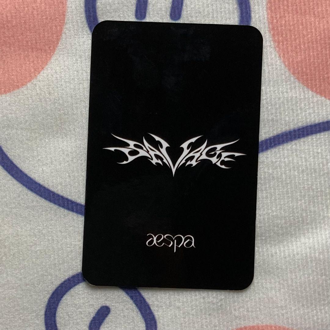 aespa ウィンター ボックス Savage sgs winter トレカ