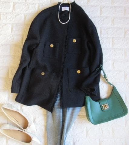 ユナイテッドアローズ green label relaxingツイードジャケット