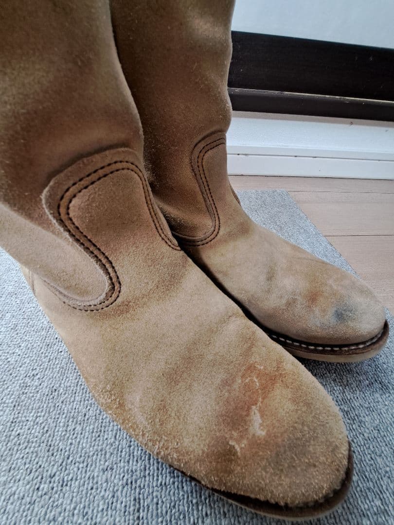 レッドウィング　8168　8E　スエードペコスブーツ