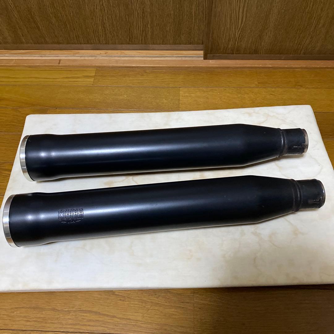 COBRA スリップオンマフラー ブラック
