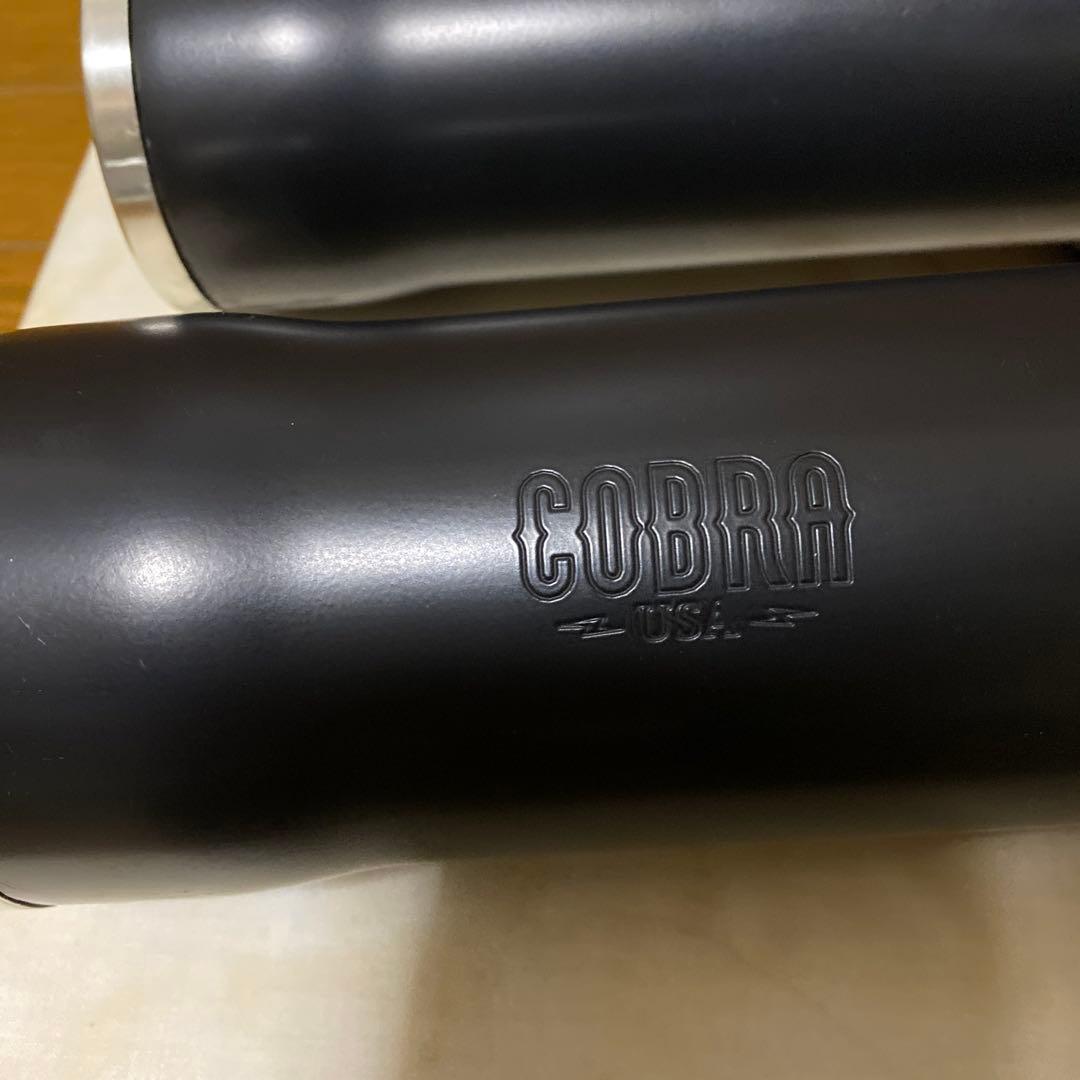 COBRA スリップオンマフラー ブラック