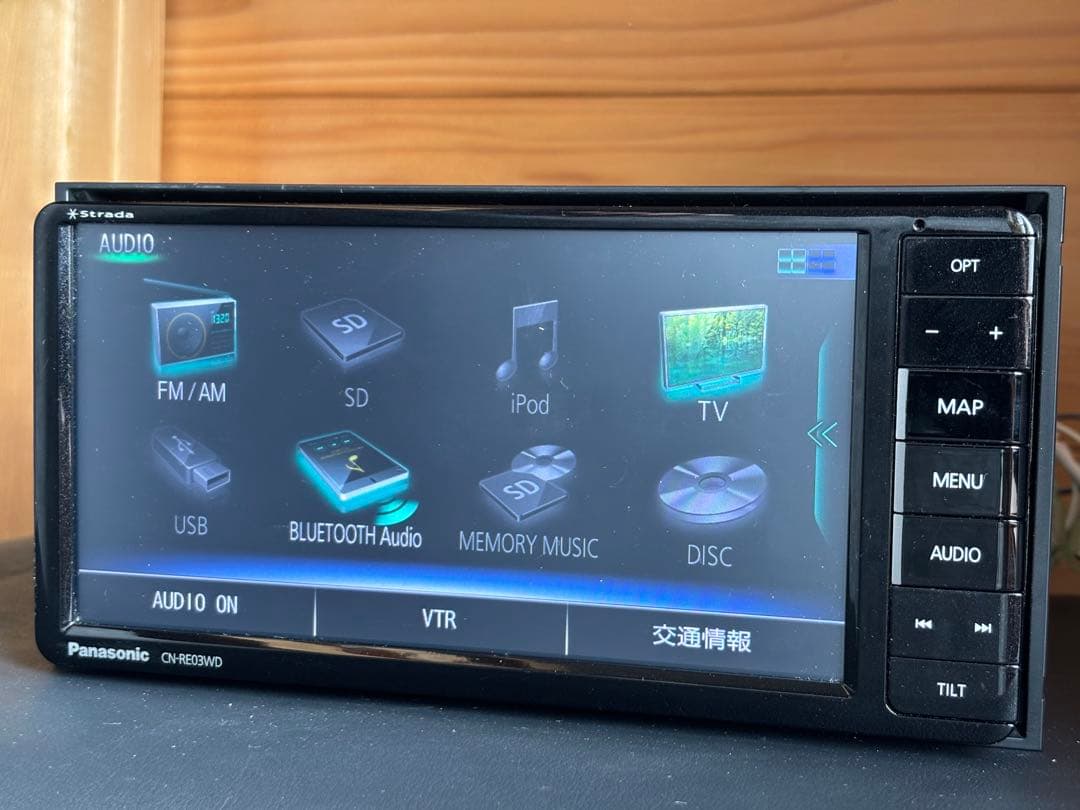 Panasonic パナソニック　strada ストラーダ CN-RE03WD