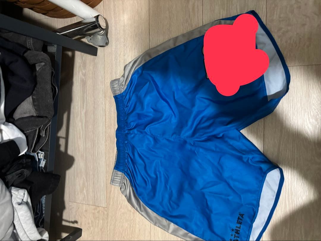 聖和学園の水色のシャツとインナーとソックス、ショーツセット