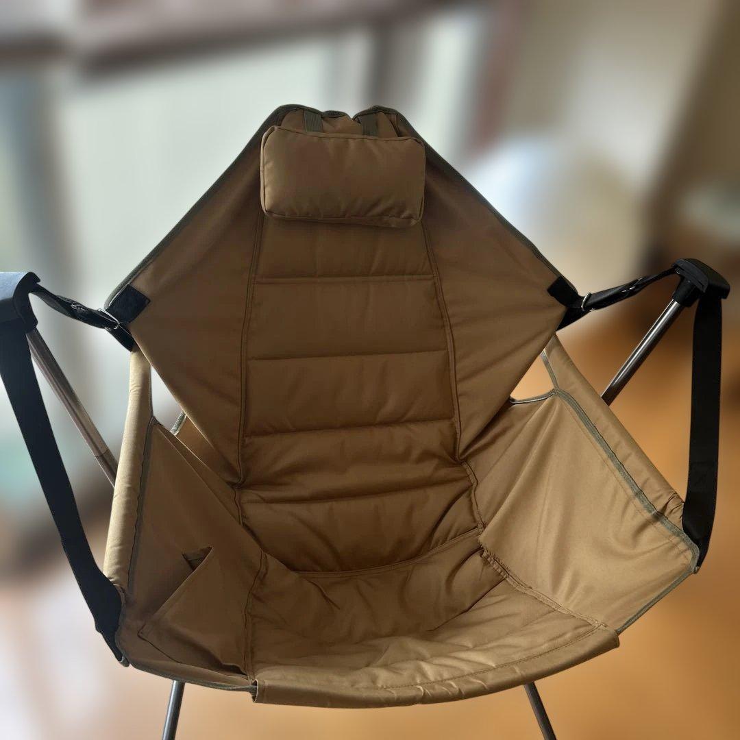 FUTURE FOX ヘッドレスト付きキャンプチェア