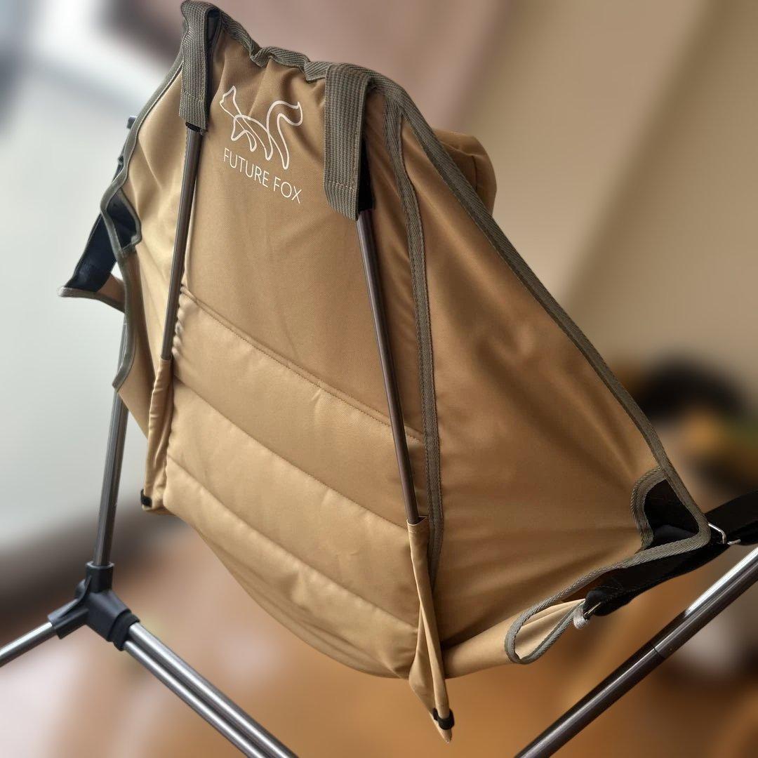 FUTURE FOX ヘッドレスト付きキャンプチェア