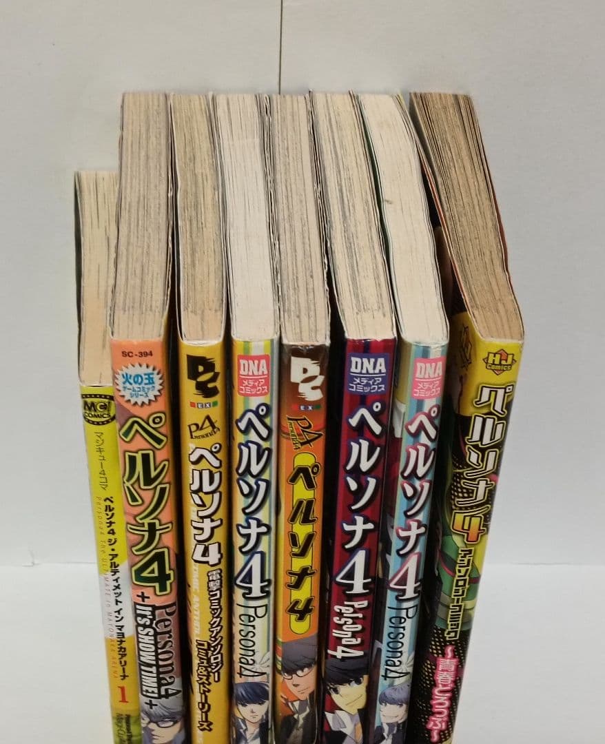 初版　ペルソナ4 アンソロジーコミック 8冊セット　帯付きあり